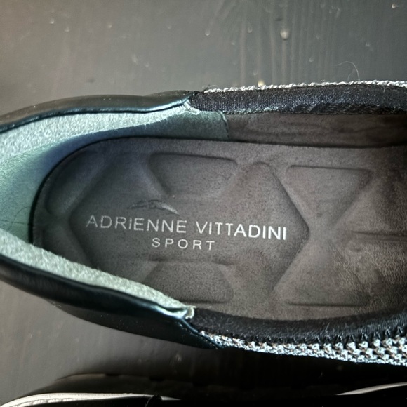 Adrienne Vittadini Sport Comfort Walking Womens Shoes Black / Grey Slip On  9M - Picture 7 of 7